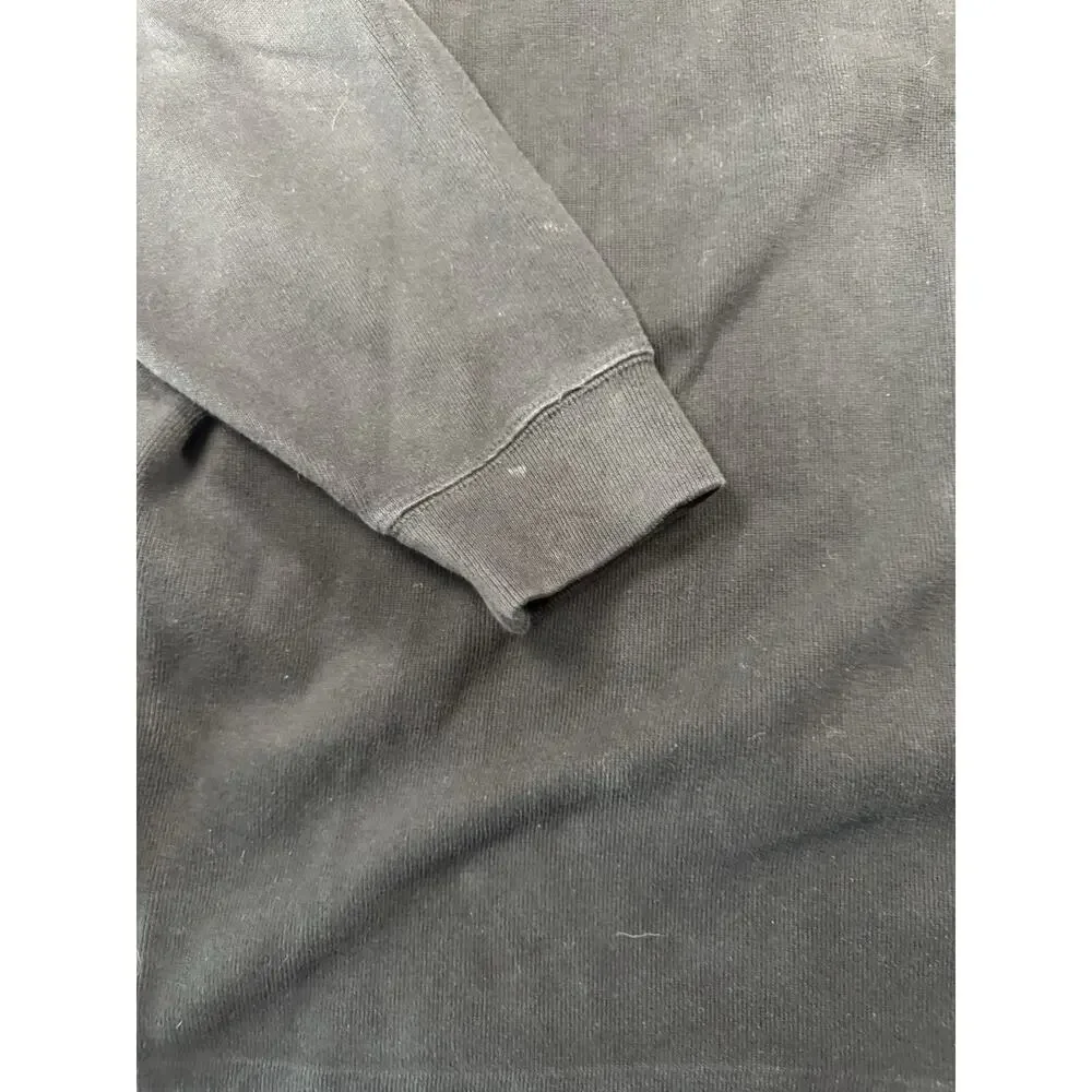 Polo Ralph Lauren Men’s 2XB Black Quarter Zip Sweatshirt Blue Pony Big Tall